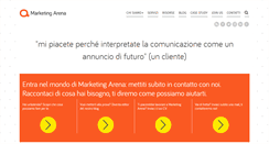 Desktop Screenshot of marketingarena.it